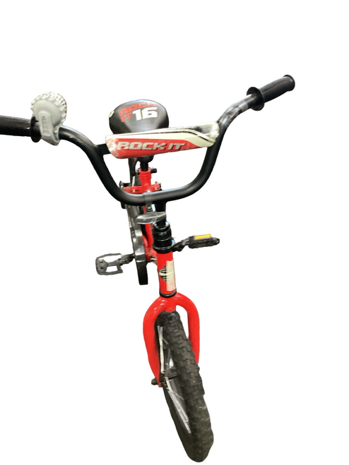 Vist Large View of Product Image Which is Used Huffy ROCK IT 16 Comfort Bike Boys Red 16"