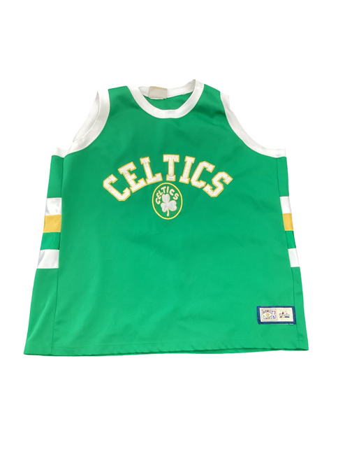 Vist Large View of Product Image Which is Used BOSTON CELTICS JERSEY Basketball Adult Top Green 3X