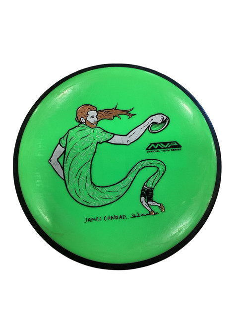 Vist Large View of Product Image Which is Used MVP DETOUR Disc Golf Mid Range Green 177g