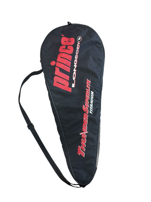 Vist Large View of Product Image Which is Used Prince LONGBODY Adult Tennis Racquet Black Unknown