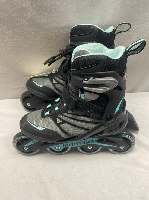 Vist Large View of Product Image Which is Used Rollerblade ZETRABLADE Senior Rec Fitness Skates Grey Senior 7