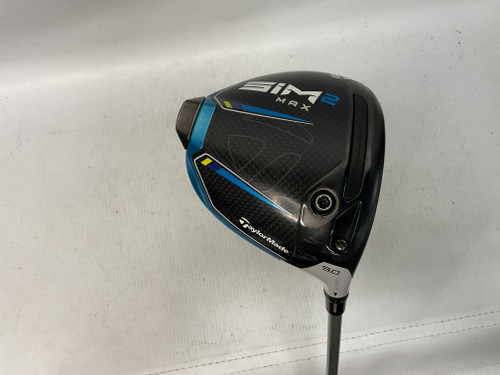 Vist Large View of Product Image Which is Used Taylormade SIM 2 MAX Mens Driver RH 9.0 Degree