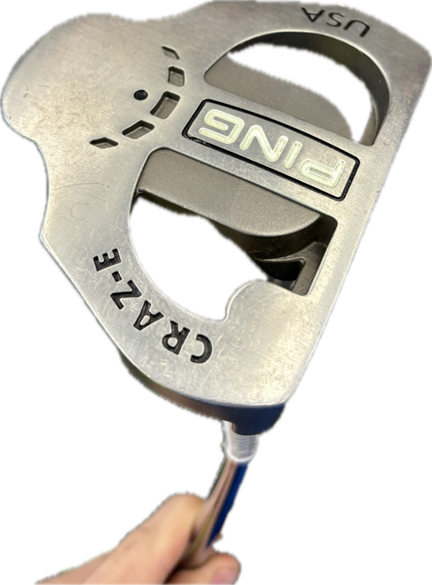 Vist Large View of Product Image Which is Used Ping CRAZ-E Mens Putter RH