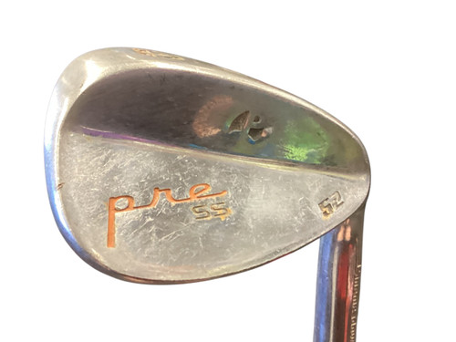 Vist Large View of Product Image Which is Used Pinemeadow PRE SS Golf Wedge Mens RH 52 Degree