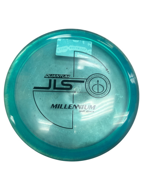 Vist Large View of Product Image Which is Used Millennium QUANTUM JLS Disc Golf Driver Teal
