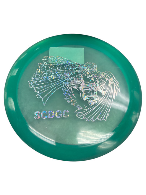 Vist Large View of Product Image Which is Used SCDGC Disc Golf Driver Green