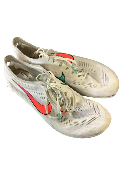 Vist Large View of Product Image Which is Used Nike Track & Field Cleats Adult White Senior 7.5