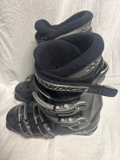 Vist Large View of Product Image Which is Used Nordica GP Mens DH Ski Boot Black 275 MP - M09.5 - W10.5