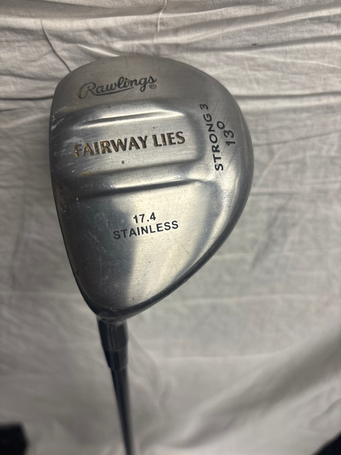 Vist Large View of Product Image Which is Used Rawlings FAIRWAY LIES 3 WOOD Mens Fairway Wood LH 3 Wood