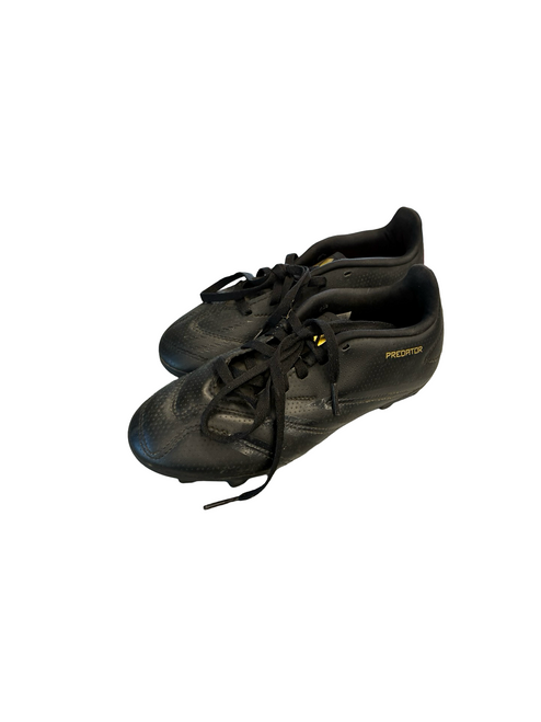 Vist Large View of Product Image Which is Used Adidas Soccer Cleats Black Junior 01.5