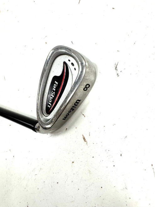 Vist Large View of Product Image Which is Used Wilson FAT SHAFT Mens Individual Iron RH 8 Iron