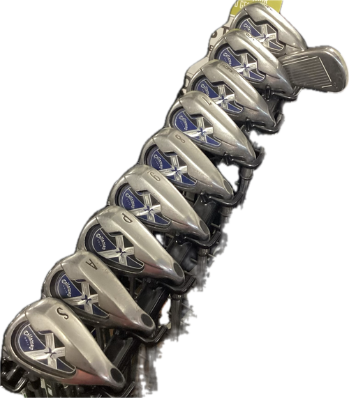 Vist Large View of Product Image Which is Used Callaway X-18 Mens Iron Set RH 3I-GW/AW