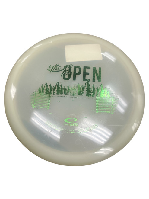 Vist Large View of Product Image Which is Used Latitude 64 THE OPEN Disc Golf Driver White