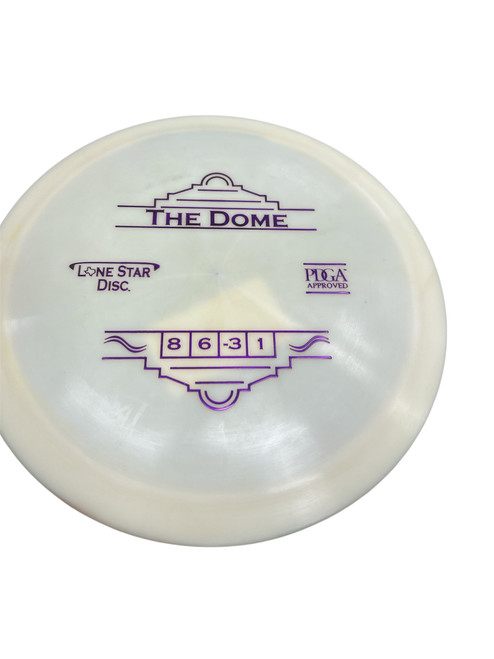 Vist Large View of Product Image Which is Used Lone Star Disc THE DOME Disc Golf Driver White