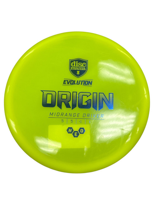 Vist Large View of Product Image Which is Used Discmania EVOLUTION ORGIN Disc Golf Mid Range Yellow