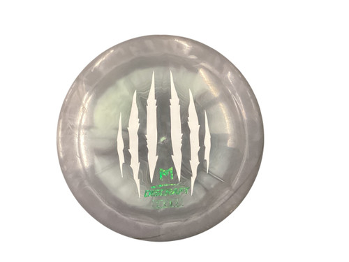 Vist Large View of Product Image Which is Used Discraft MCBETH ZUES Disc Golf Driver Grey