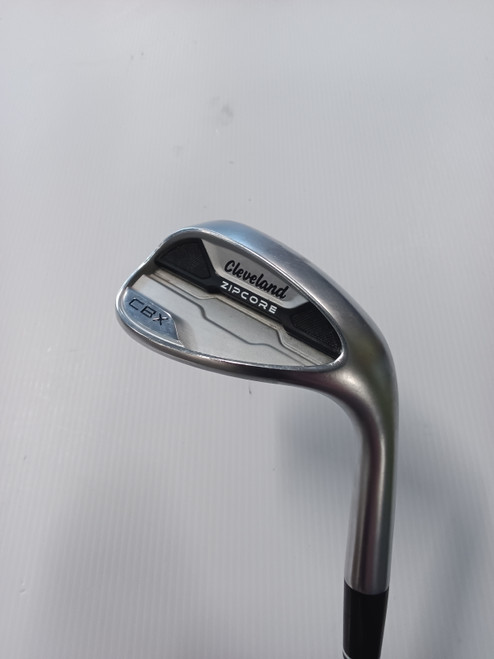 Vist Large View of Product Image Which is Used Cleveland CBX ZIPCORE Golf Wedge Mens RH 54 Degree