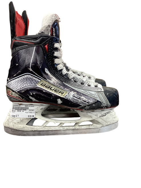 Vist Large View of Product Image Which is Used Bauer VAPOR 1X Senior Hockey Skate Senior 7