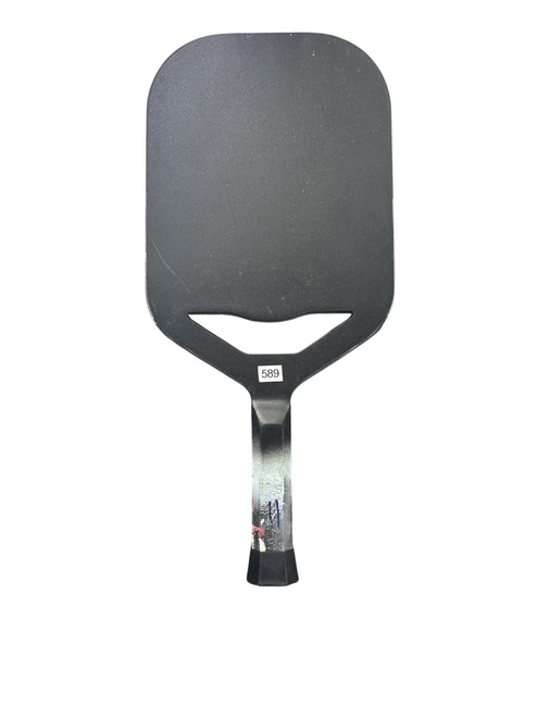Vist Large View of Product Image Which is Used BLACK PADDLE Pickleball Racquet Black