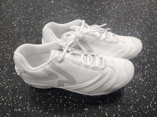 Vist Large View of Product Image Which is Used RIP-IT RINGOR BB/SB Cleats White Junior 05.5