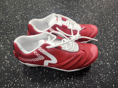 Vist Large View of Product Image Which is Used RIP-IT RINGOR BB/SB Cleats Red Junior 05.5
