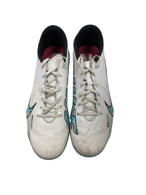 Vist Large View of Product Image Which is Used Nike MERCURIAL Soccer Cleats White Senior 7