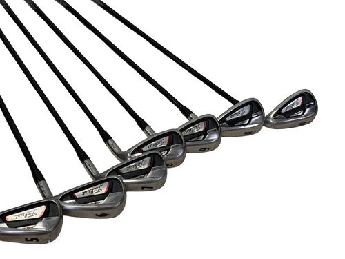 Vist Large View of Product Image Which is Used Titleist AP1 714 Mens Golf Iron Set RH 5I-AW w/ Kuro Kage 65g A-Flex Shafts - Standard