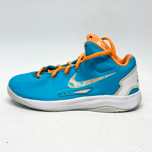 Vist Large View of Product Image Which is Used Nike KD 5 Basketball Shoes Y Carolina Blue Junior 01
