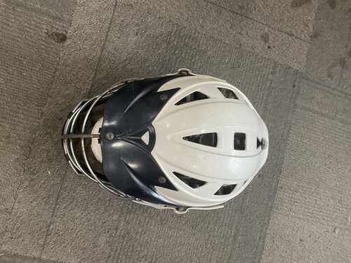 Vist Large View of Product Image Which is Used Cascade CPXR Lacrosse Helmet White MD
