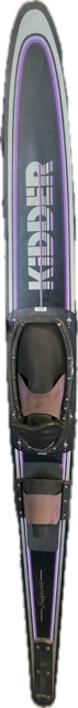 Vist Large View of Product Image Which is Used KIDDER SUPREME Slalom WaterSki Black 66"