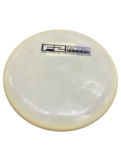 Vist Large View of Product Image Which is Used Innova F2 FACTORY 2ECOND Disc Golf Putter Camel