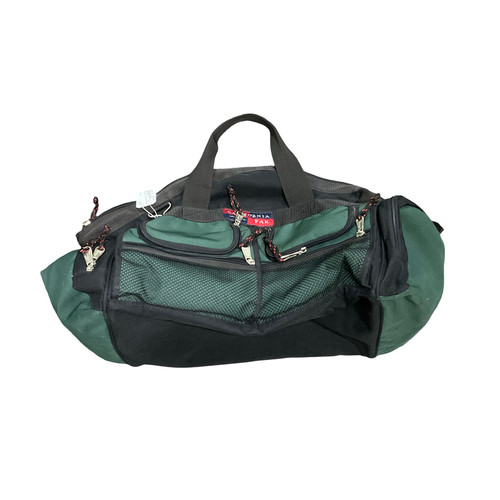 Vist Large View of Product Image Which is Used Soccer Player Duffel Bag Green