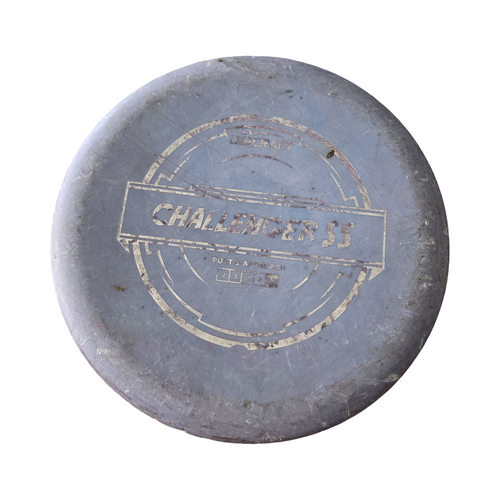 Vist Large View of Product Image Which is Used Discraft CHALLENGER SS PUTTER Disc Golf Putter Purple