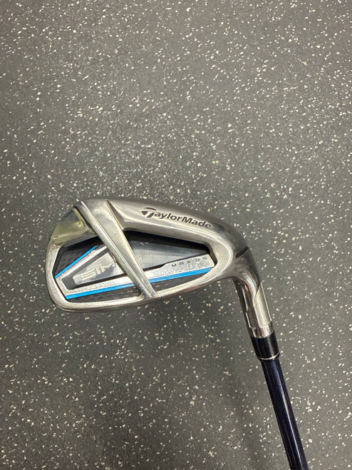 Vist Large View of Product Image Which is Used Taylormade SIM MAX OS Golf Wedge Mens RH Pitching Wedge