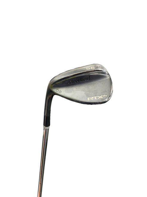 Vist Large View of Product Image Which is Used Cleveland RTX 4 Golf Wedge Mens LH 56 Degree