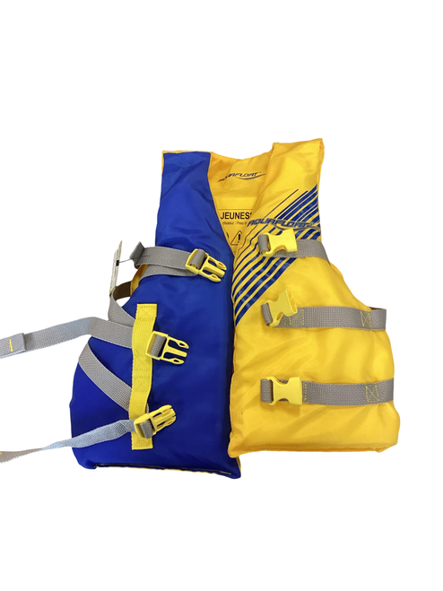 Vist Large View of Product Image Which is Used Youth PFD Royal Blue MD