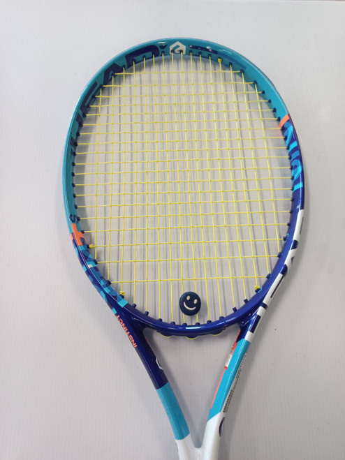 Vist Large View of Product Image Which is Used Head S INSTINCT Adult Tennis Racquet White 4 1/4"