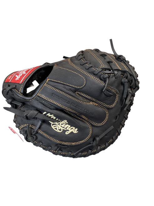 Vist Large View of Product Image Which is Used Rawlings RENEGADE 32.5 BB/SB Catchers LH Throw Black 32 1/2"