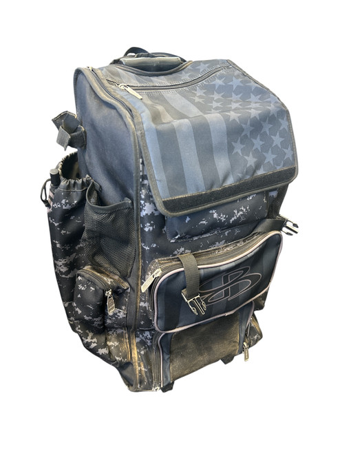 Vist Large View of Product Image Which is Used BoomBah SUPERPACK WHEELED BB/SB Player Wheeled Bag Black