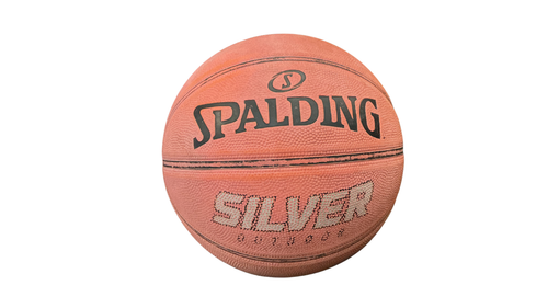 Vist Large View of Product Image Which is Used Spalding SILVER Basketball Adult Outdoor