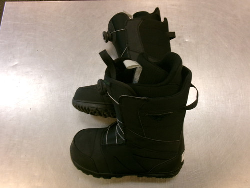 Vist Large View of Product Image Which is Used Burton HIGHLINE BOA Mens Snowboard Boots Black Senior 10.5