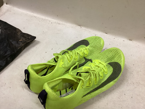 Vist Large View of Product Image Which is Used Nike Track & Field Cleats Adult Yellow Senior 10