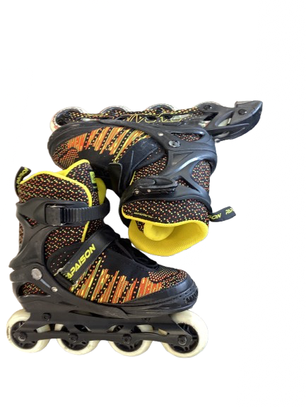 Vist Large View of Product Image Which is Used BLADERUNNER Junior Rec Fitness Skates Black Adjustable