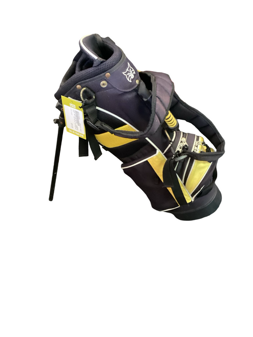 Vist Large View of Product Image Which is Used Lynx BLK/YELLOW JR STAND BAG Jr Stand Bag Black