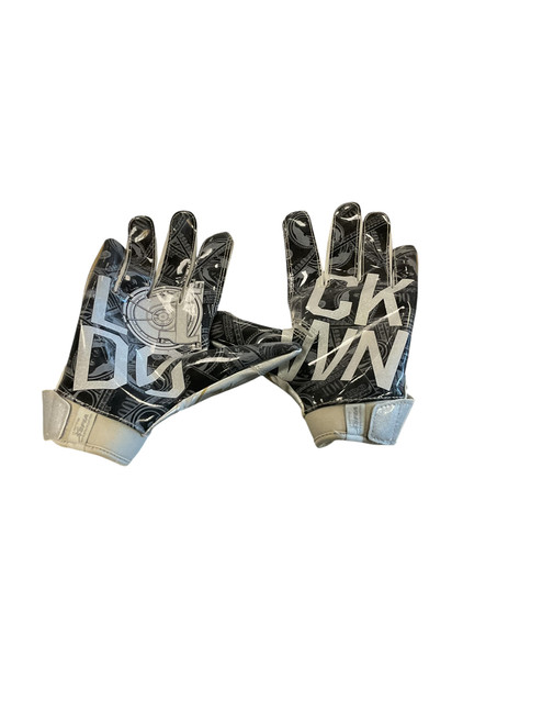 Vist Large View of Product Image Which is Used Under Armour GLOVES FB Gloves Grey Senior