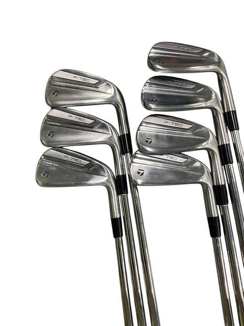 Vist Large View of Product Image Which is Used Taylormade P790 Mens Iron Set RH 4I-PW