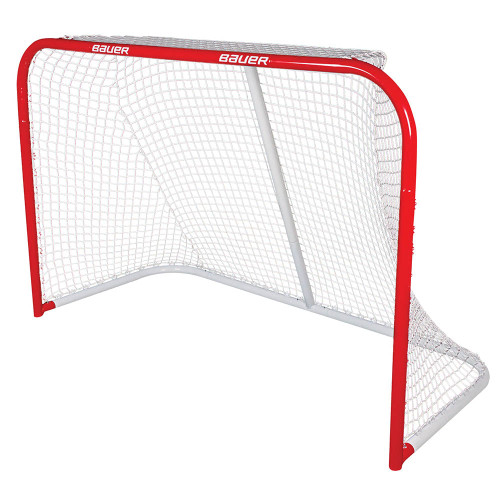Vist Large View of Product Image Which is Bauer Official 72" Performance Steel Goal #1053206