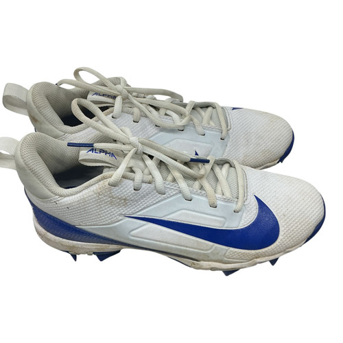Vist Large View of Product Image Which is Used Nike ALPHA Jr FB Cleats Royal Blue Junior 05