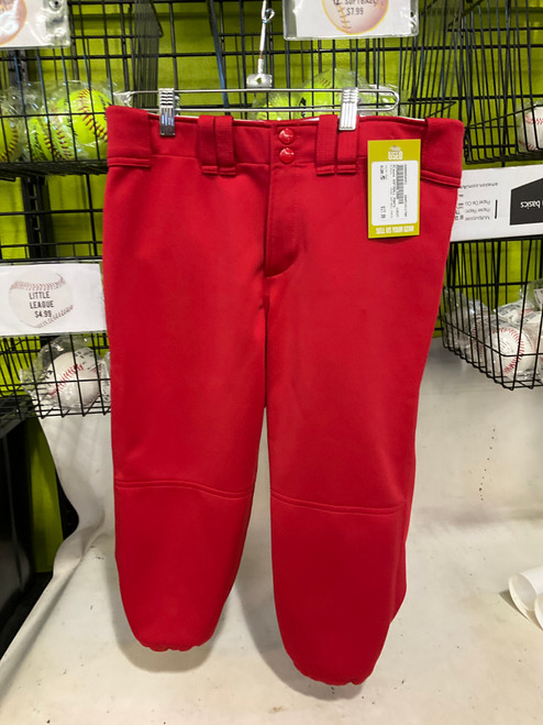 Vist Large View of Product Image Which is Used Mizuno SOFTBALL PANTS BB/SB Pant Womens Red MD