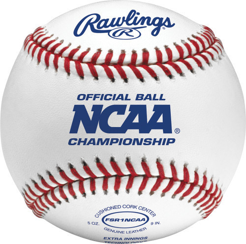 Vist Large View of Product Image Which is New Rawlings FSR1NCAA Single Baseball